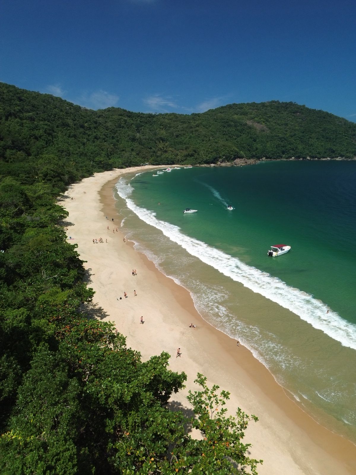 Parnaioca no passeio Volta à Ilha